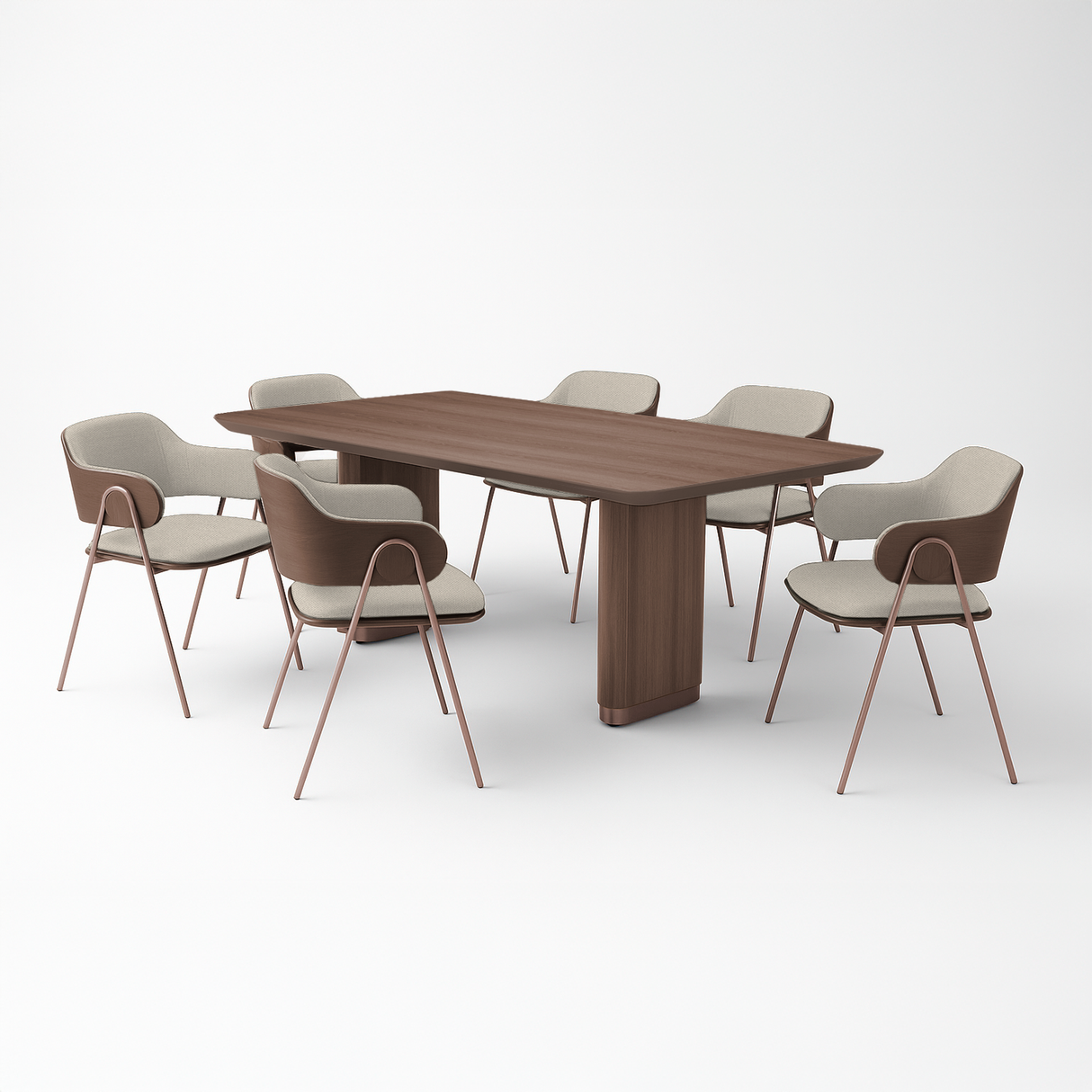 Mesa Simara y Poltrona Moana