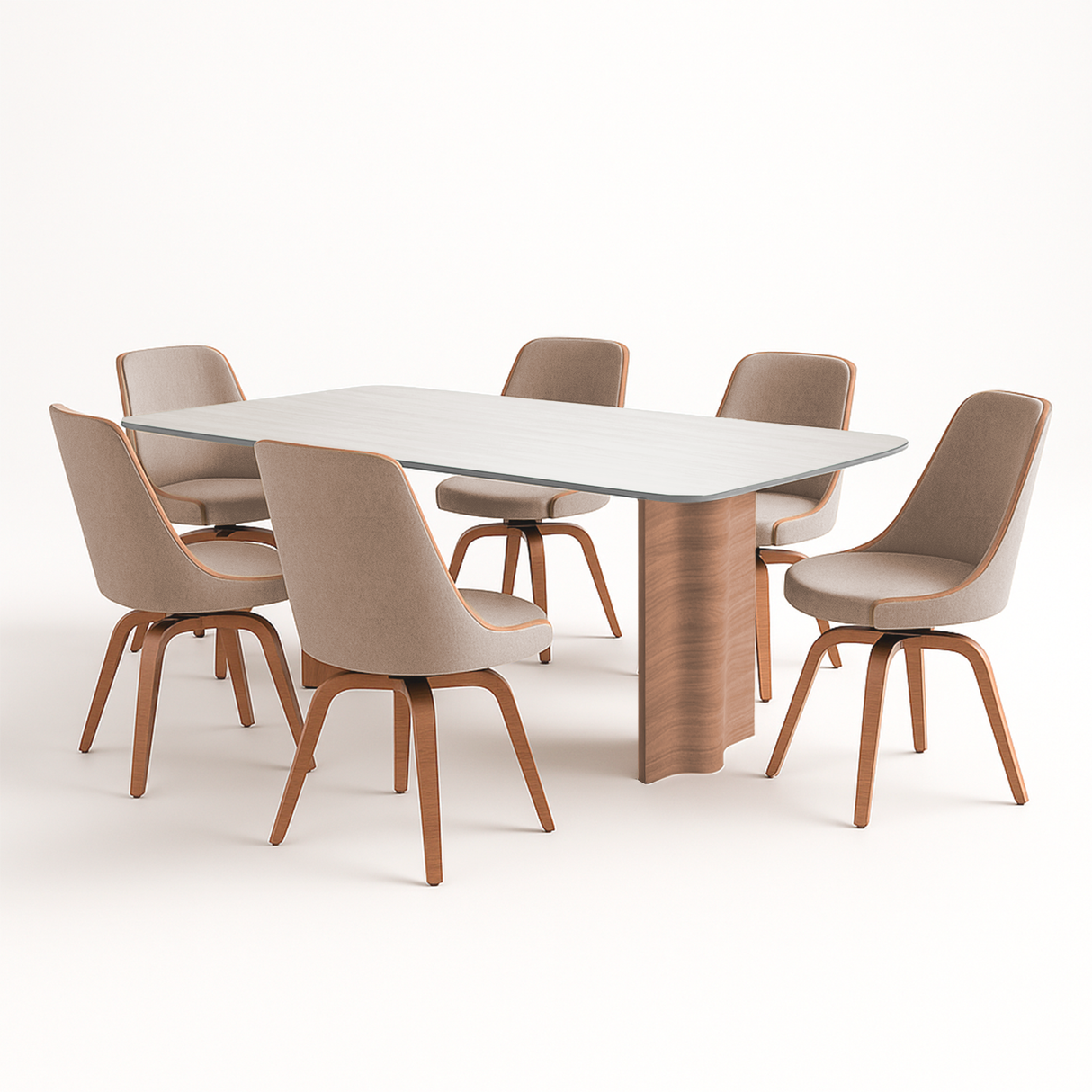 Mesa Eva y silla Julieta