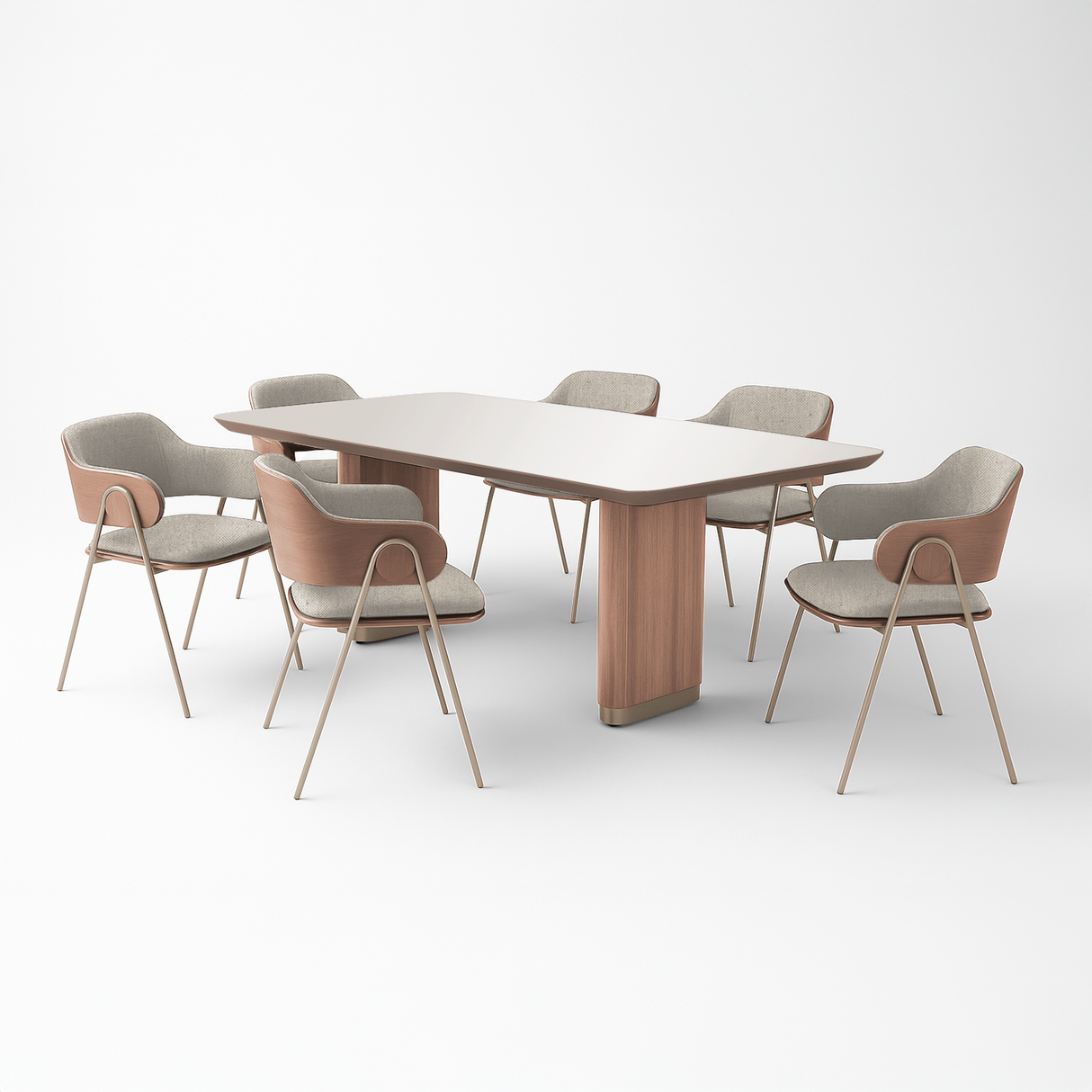 Mesa Simara y Poltrona Moana