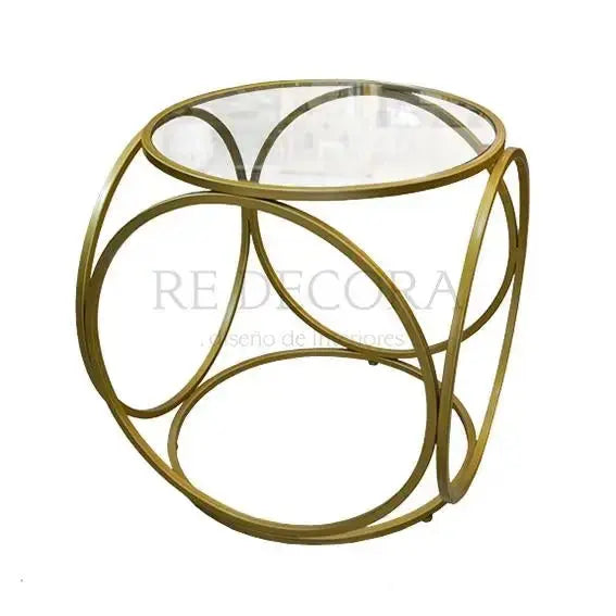 Mesa Lateral Círculos Re Decora