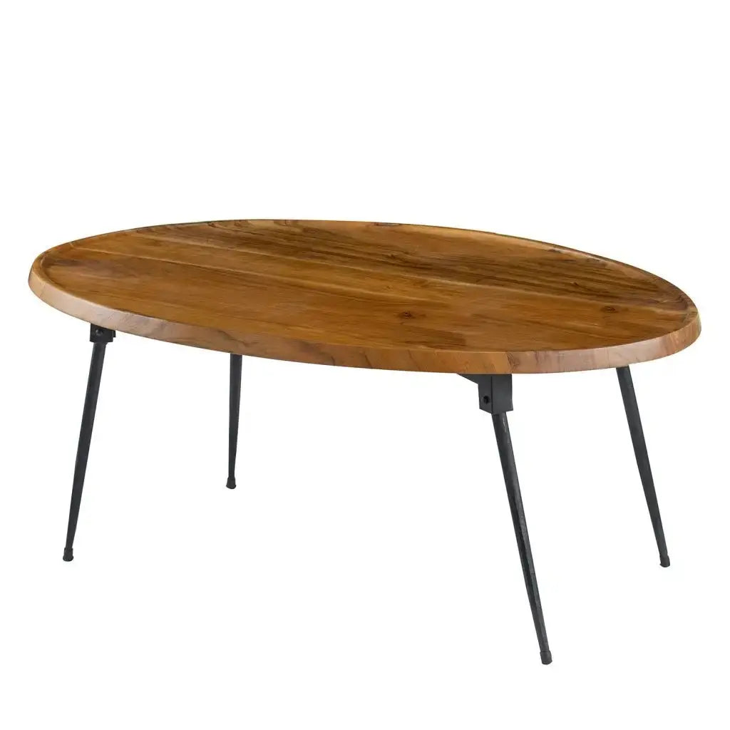 Mesa de Centro Madera Natural Re Decora