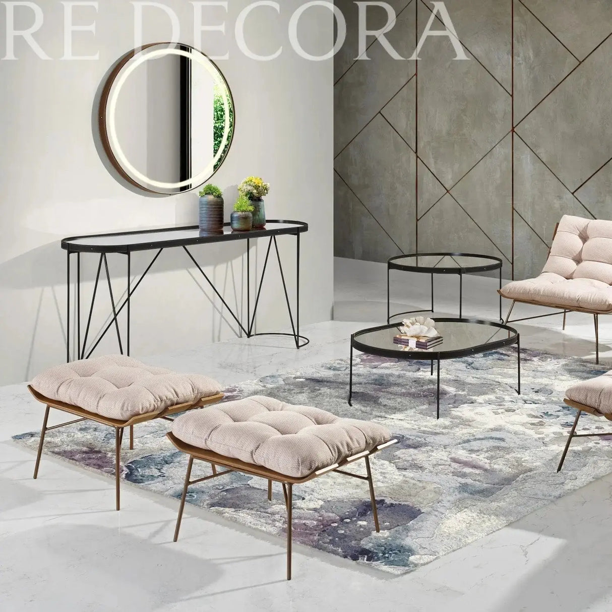 Mesa de Centro Onix Grande Re Decora