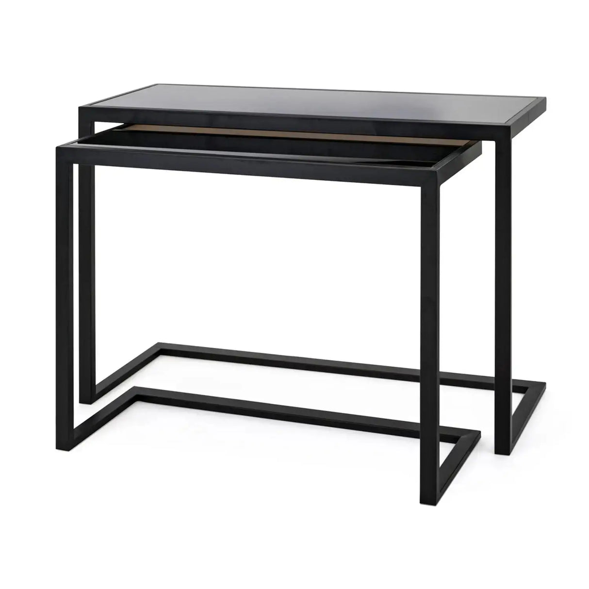 Mesas Nido Black - Set de 2