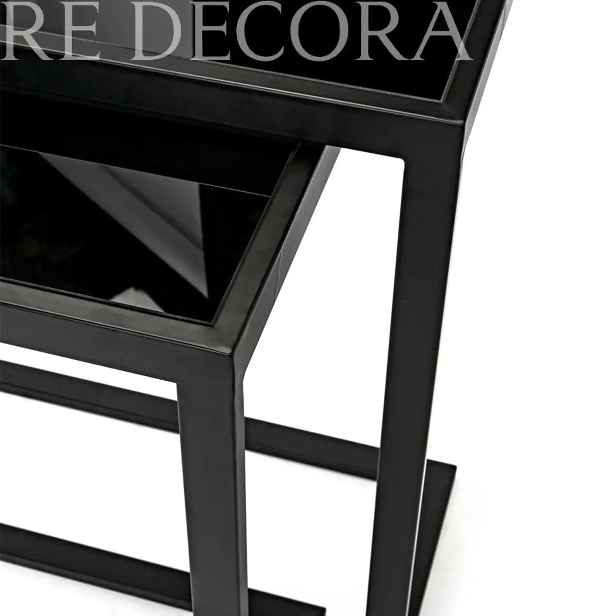 Mesas Nido Black - Set de 2