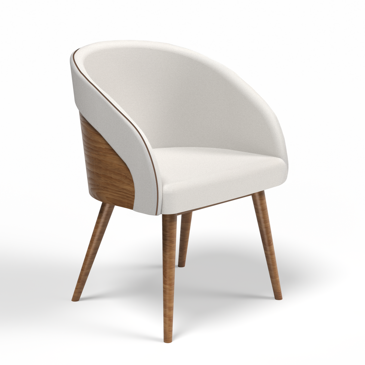 poltrona / poltrona con base de acero / poltrona de tela / poltrona elegante / poltrona moderna