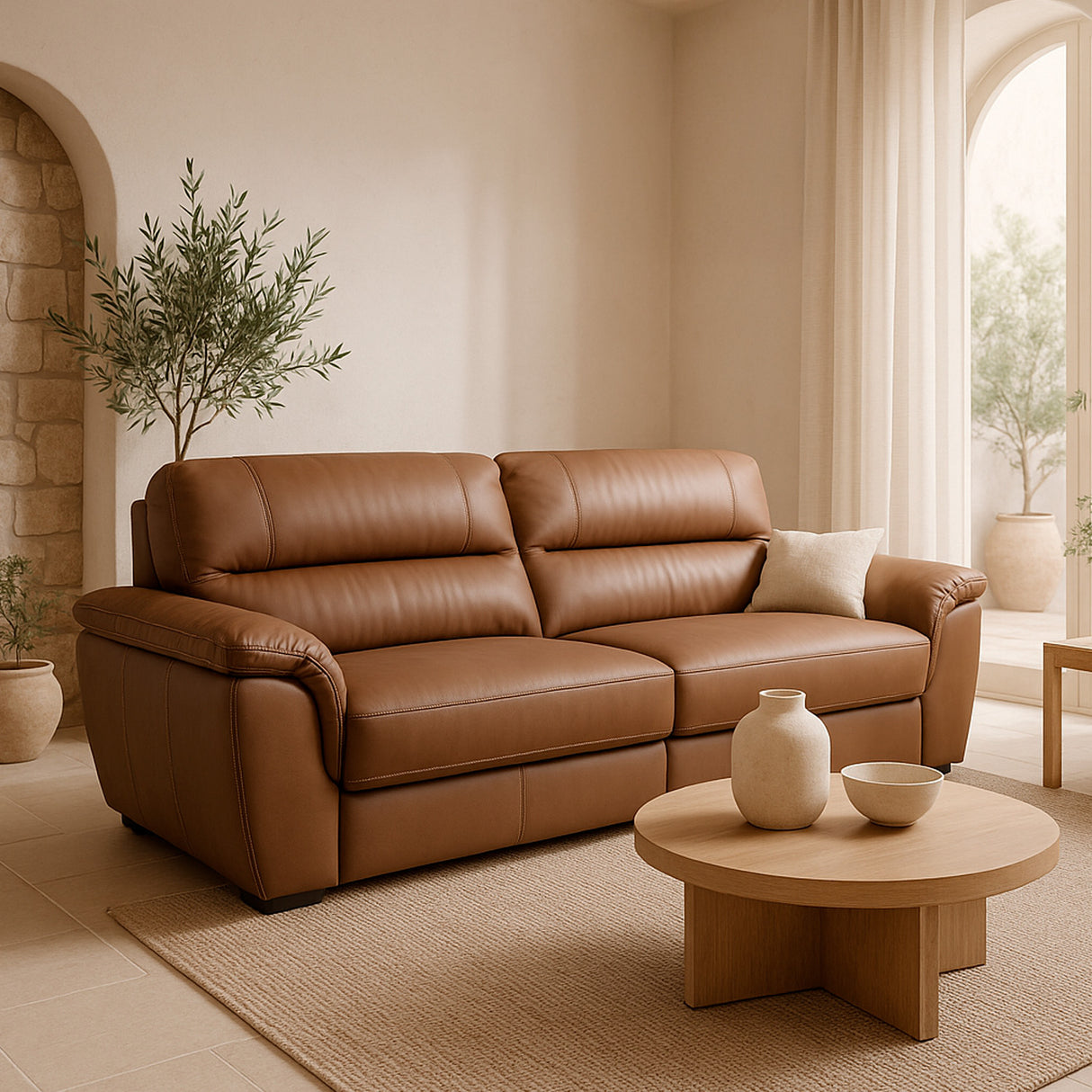 Sofá de Cuero Vinson