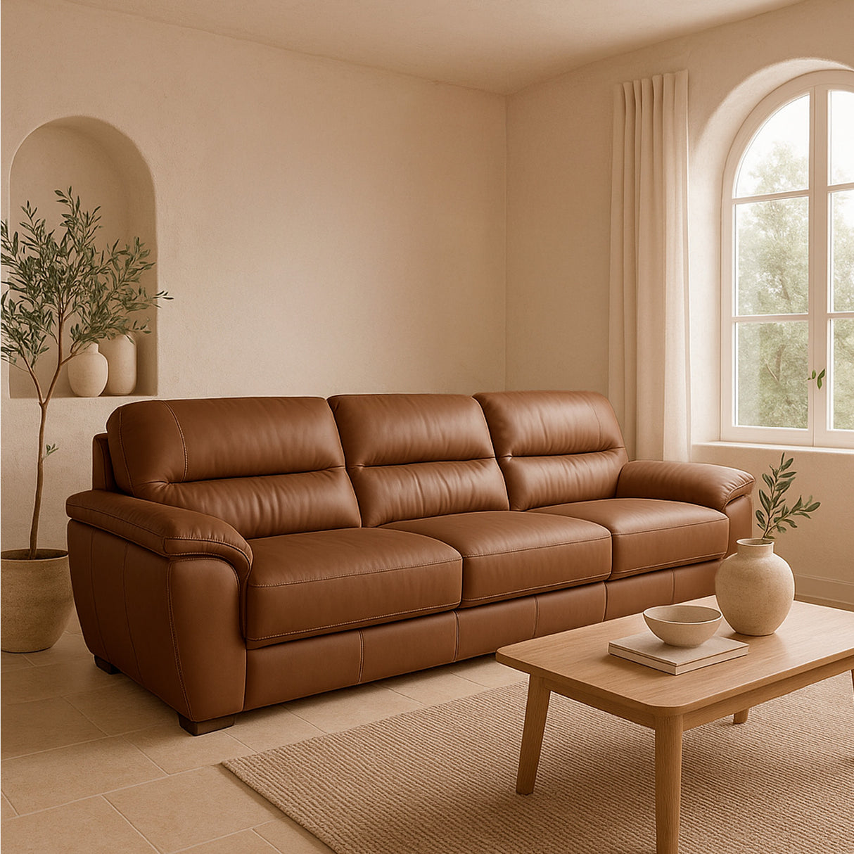 Sofá de Cuero Vinson