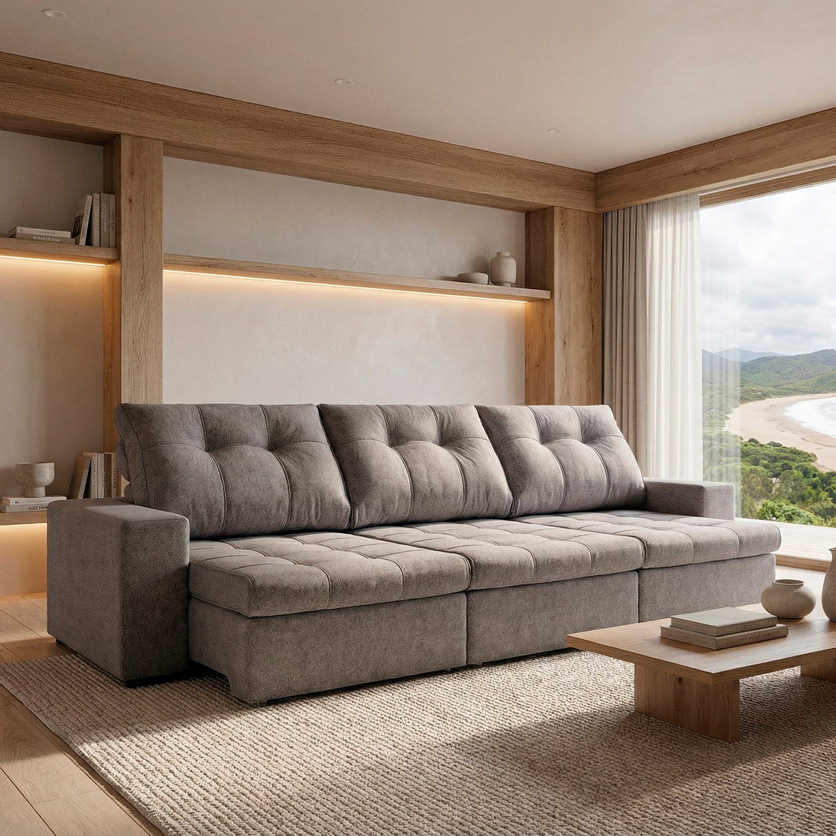 Sofá Extensible y Reclinable Mónaco