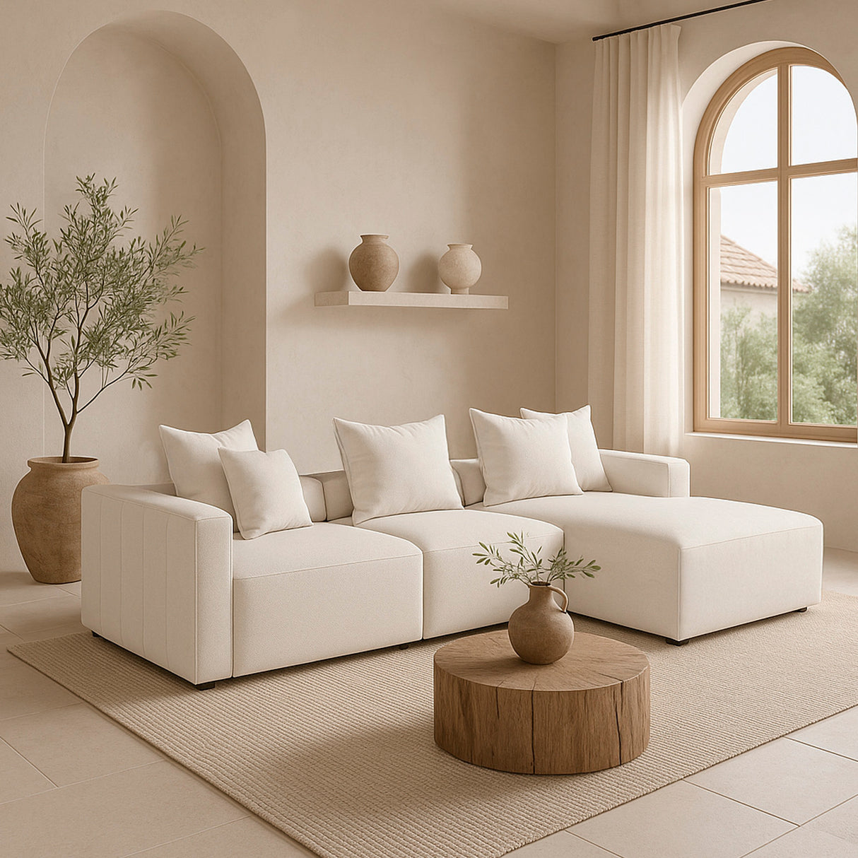 Sofá Vision con chaise