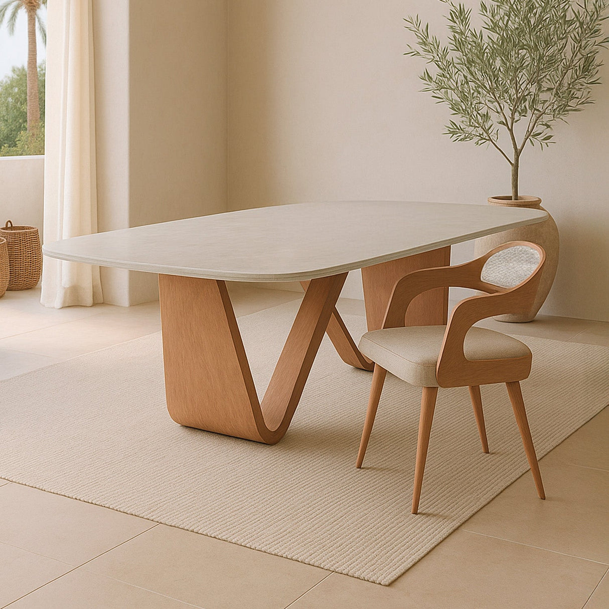 Mesa de comedor Rafaela Matrezan