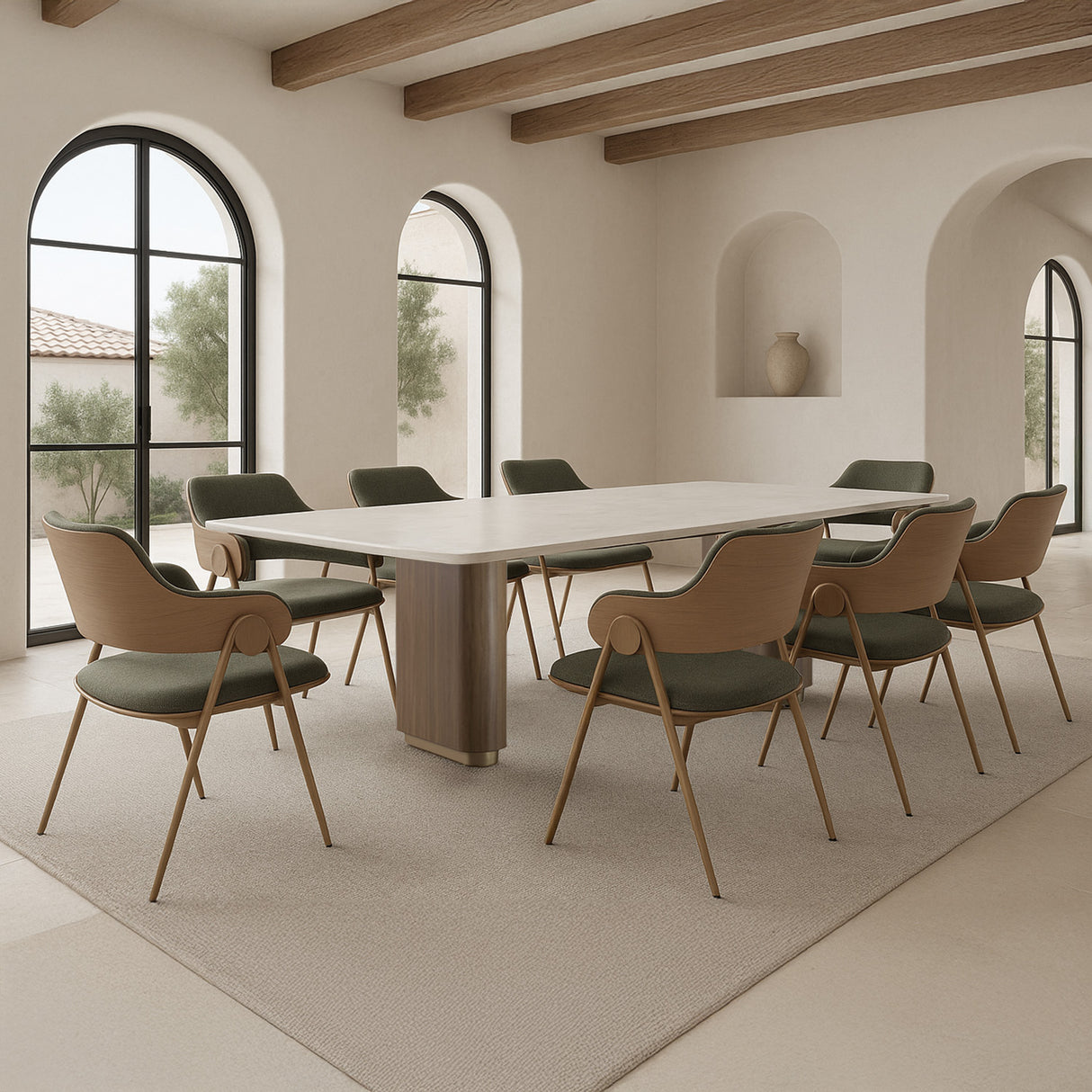 Mesa Simara y Poltrona Moana