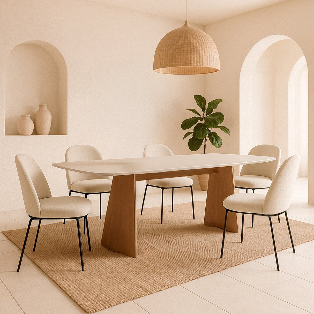 Mesa de comedor Marcela Matrezan