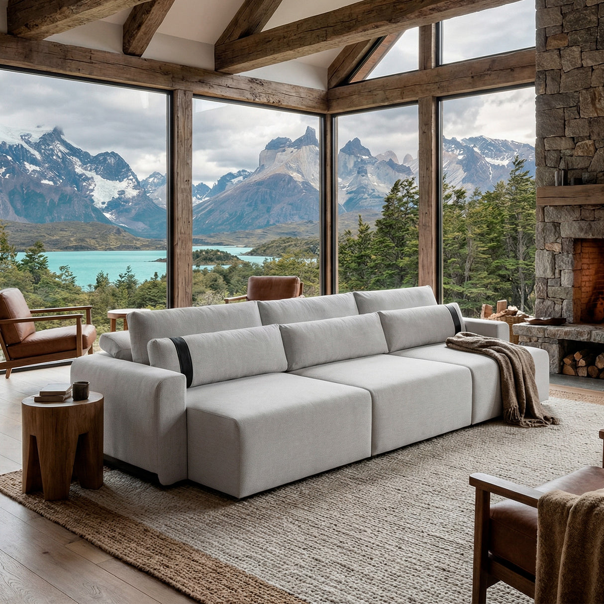 Sofá extensible y reclinable Rizzonte