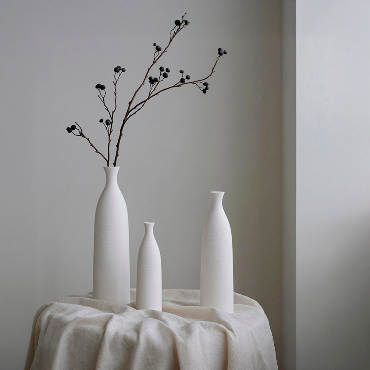 Jarrón de Cerámica Moderno Kelida Porcelana