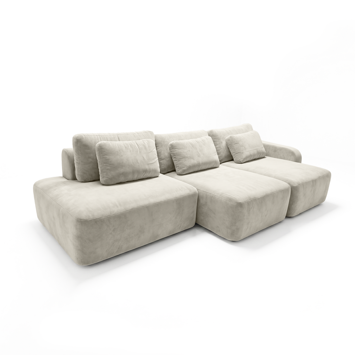 Sofá Extensible Portillo Con Pouf
