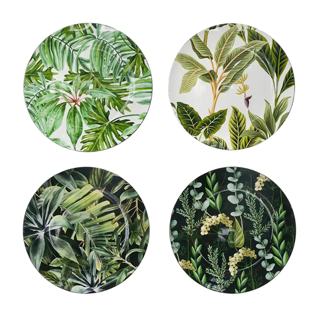 Platos Base Jungla - Set de 4 platos base Re Decora