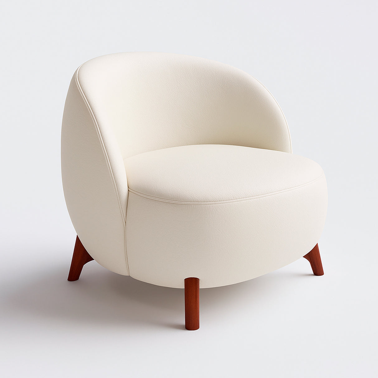 Poltrona de Cuero Lucy