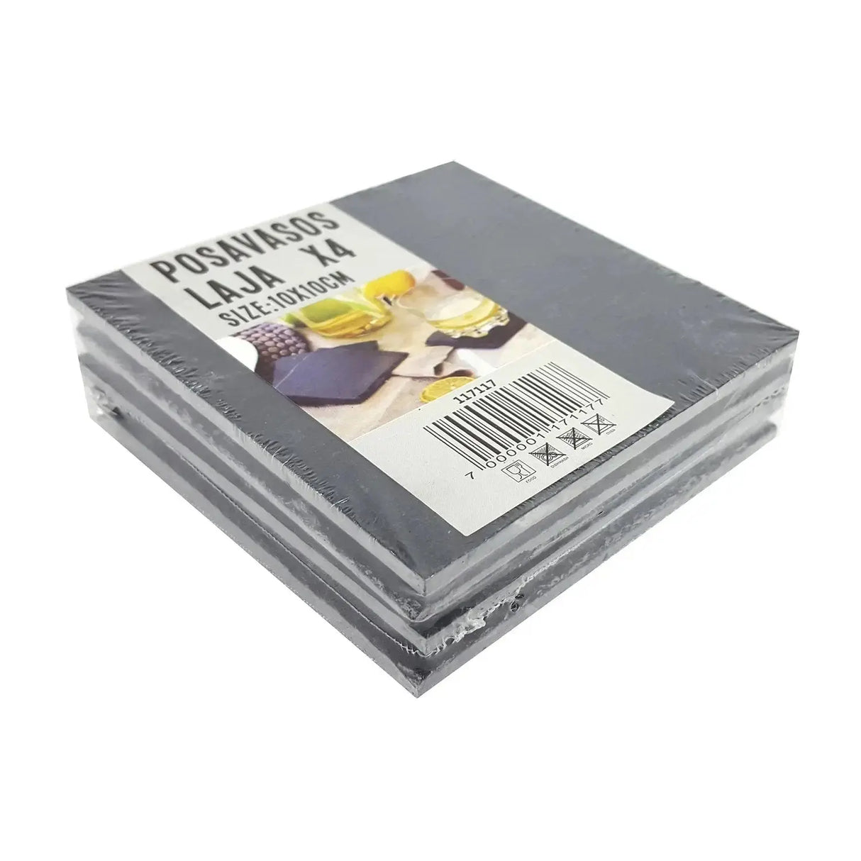 Posavasos de Piedra Laja - Set de 4 Re Decora