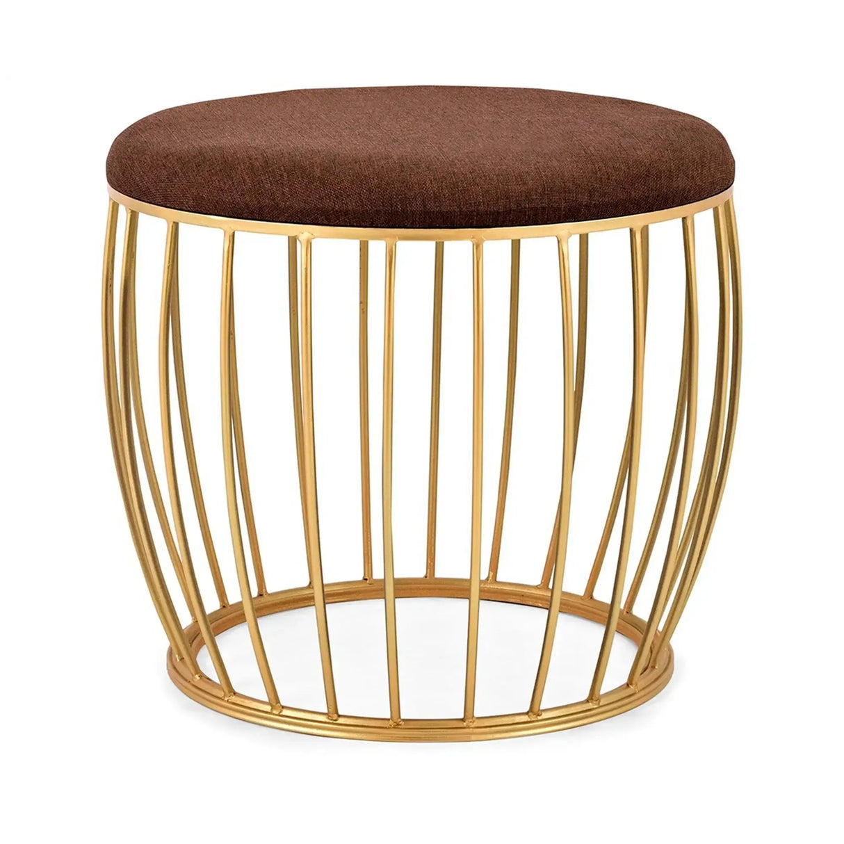 Pouff Cora Brown Ottoman
