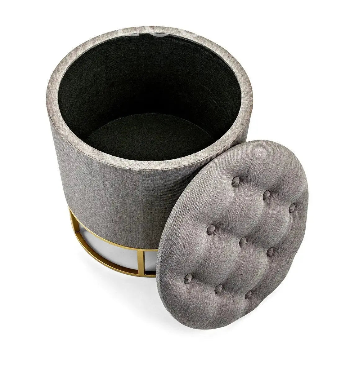 Pouff Piper Gray Ottoman