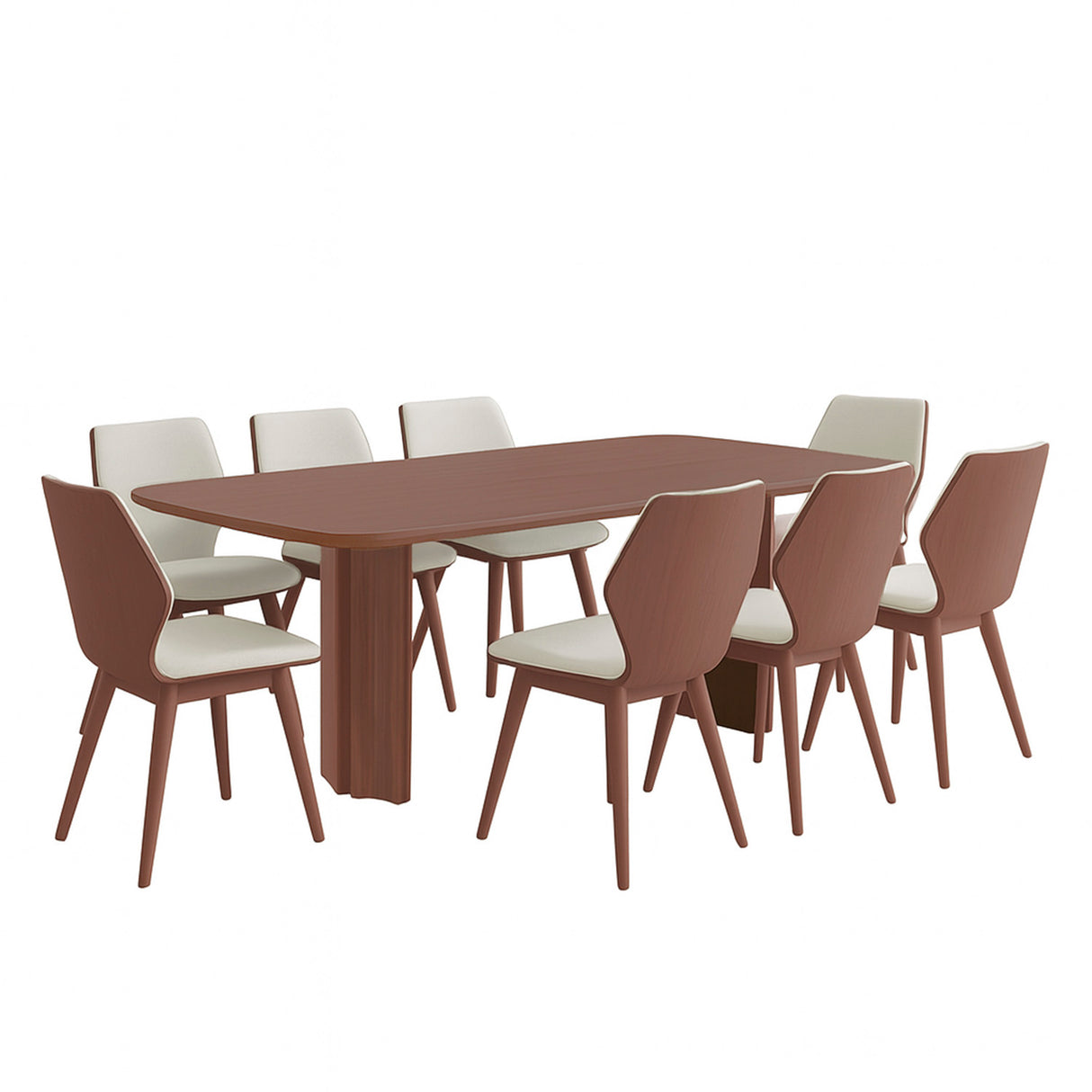 Mesa de comedor Maisa y silla Laura