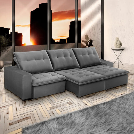 Sofá Sidney Extensible y Reclinable Di Qualita