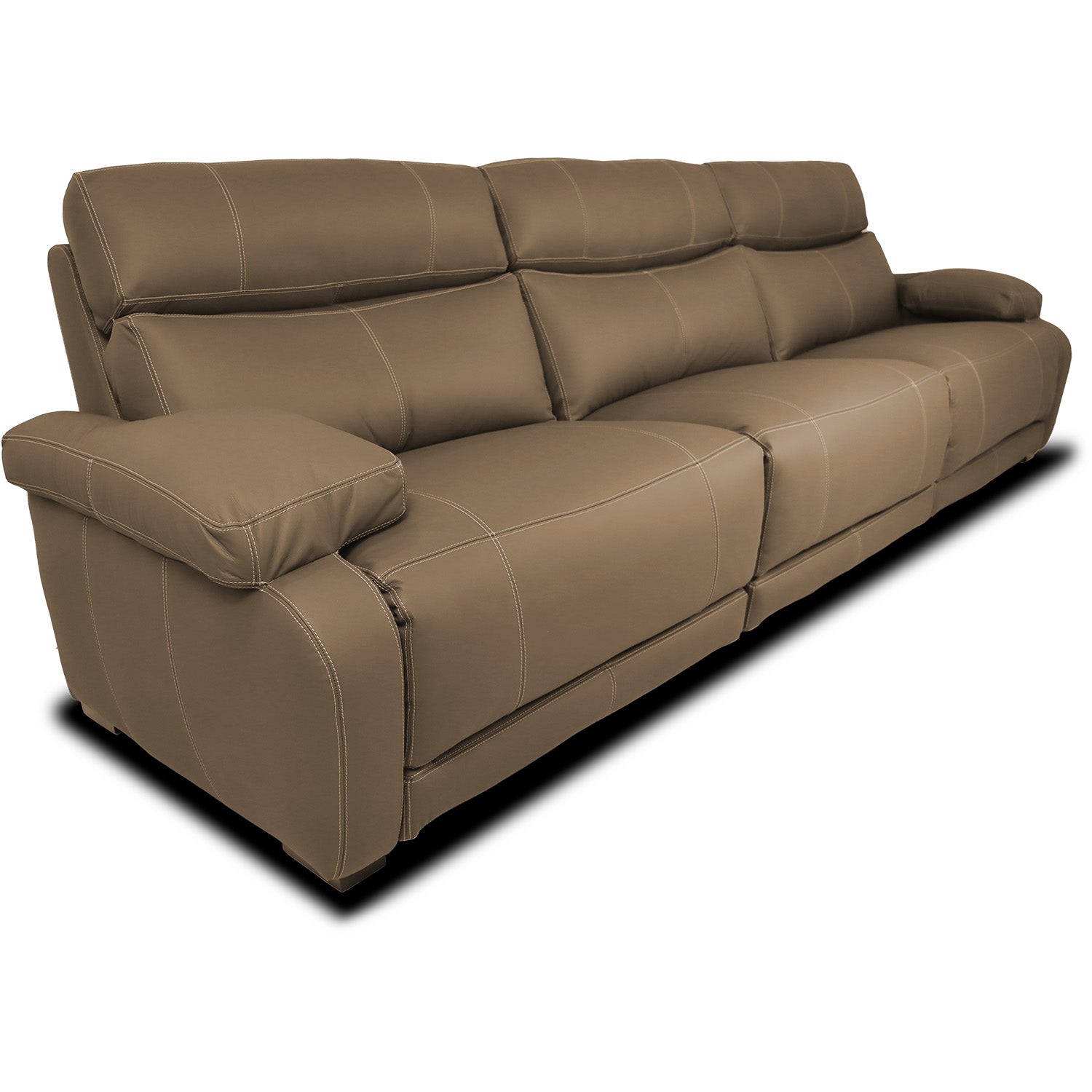 Sofá de Cuero Elbrus Reclinable y Extensible