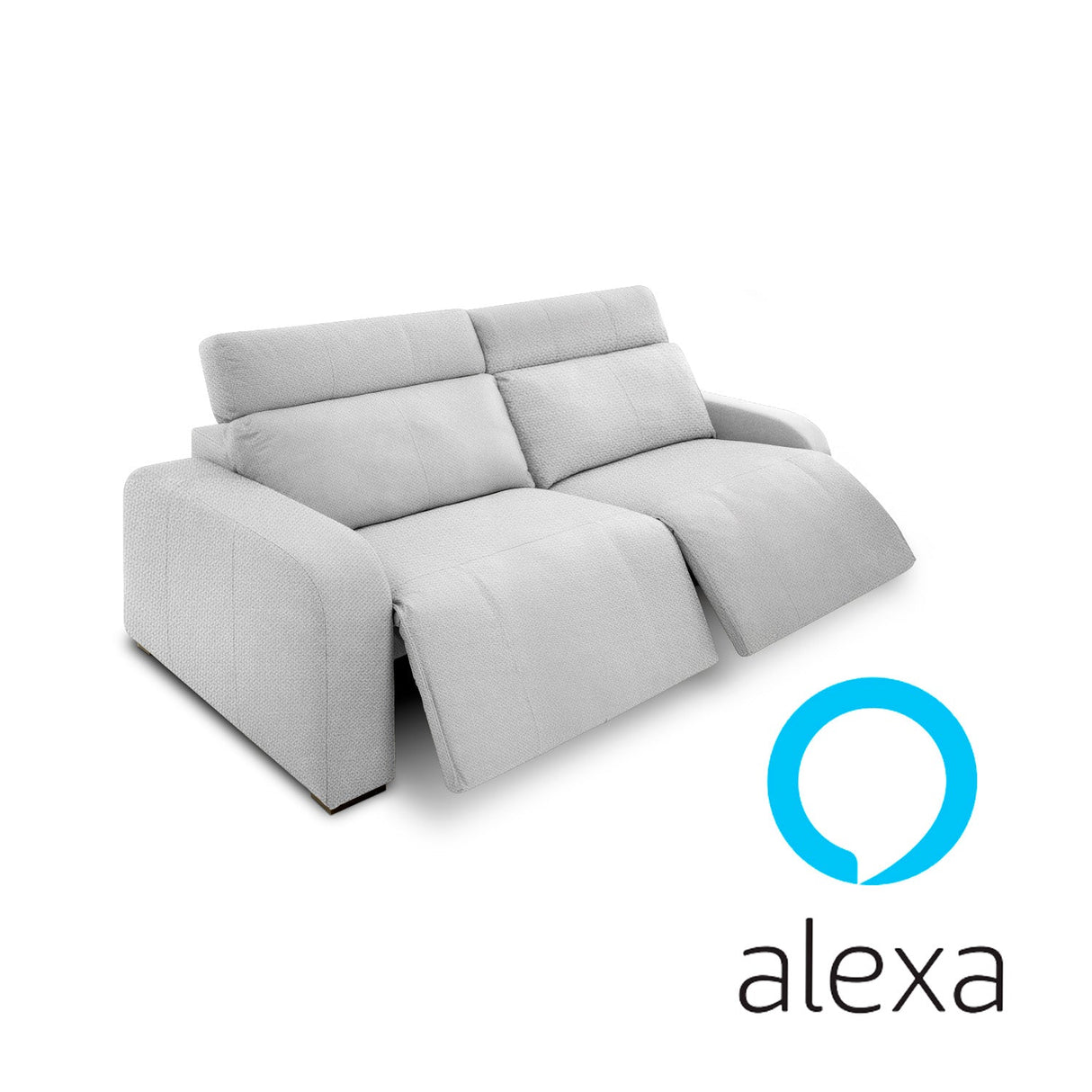 Sofá Trivor Reclinable y Extensible Di Qualita