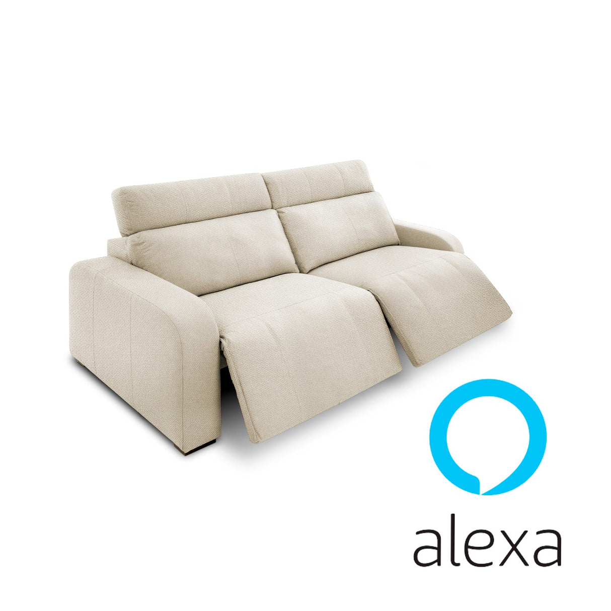 Sofá Trivor Reclinable y Extensible Di Qualita