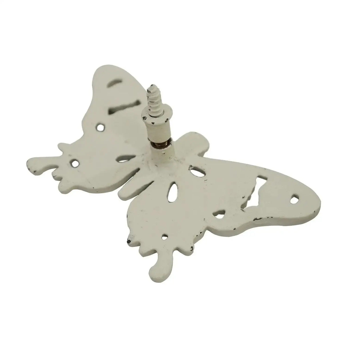 Tirador Mariposa de Fierro Fundido Re Decora