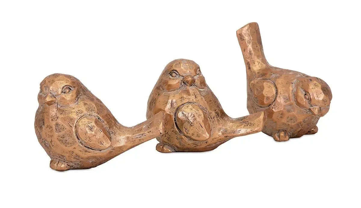 Estatuillas de Pájaros Pinzon