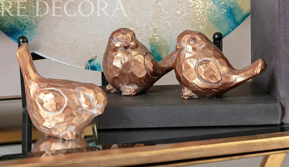 Estatuillas de Pájaros Pinzon