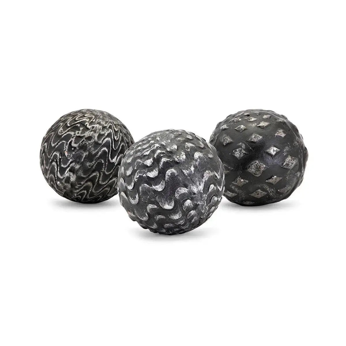 Esferas Decorativas Talladas en Terracota