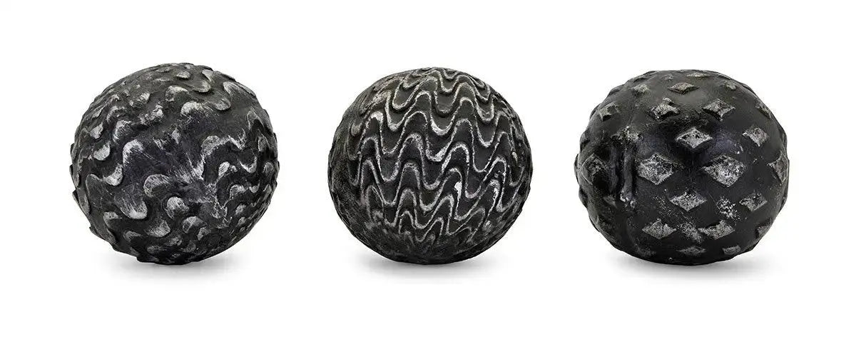 Esferas Decorativas Talladas en Terracota