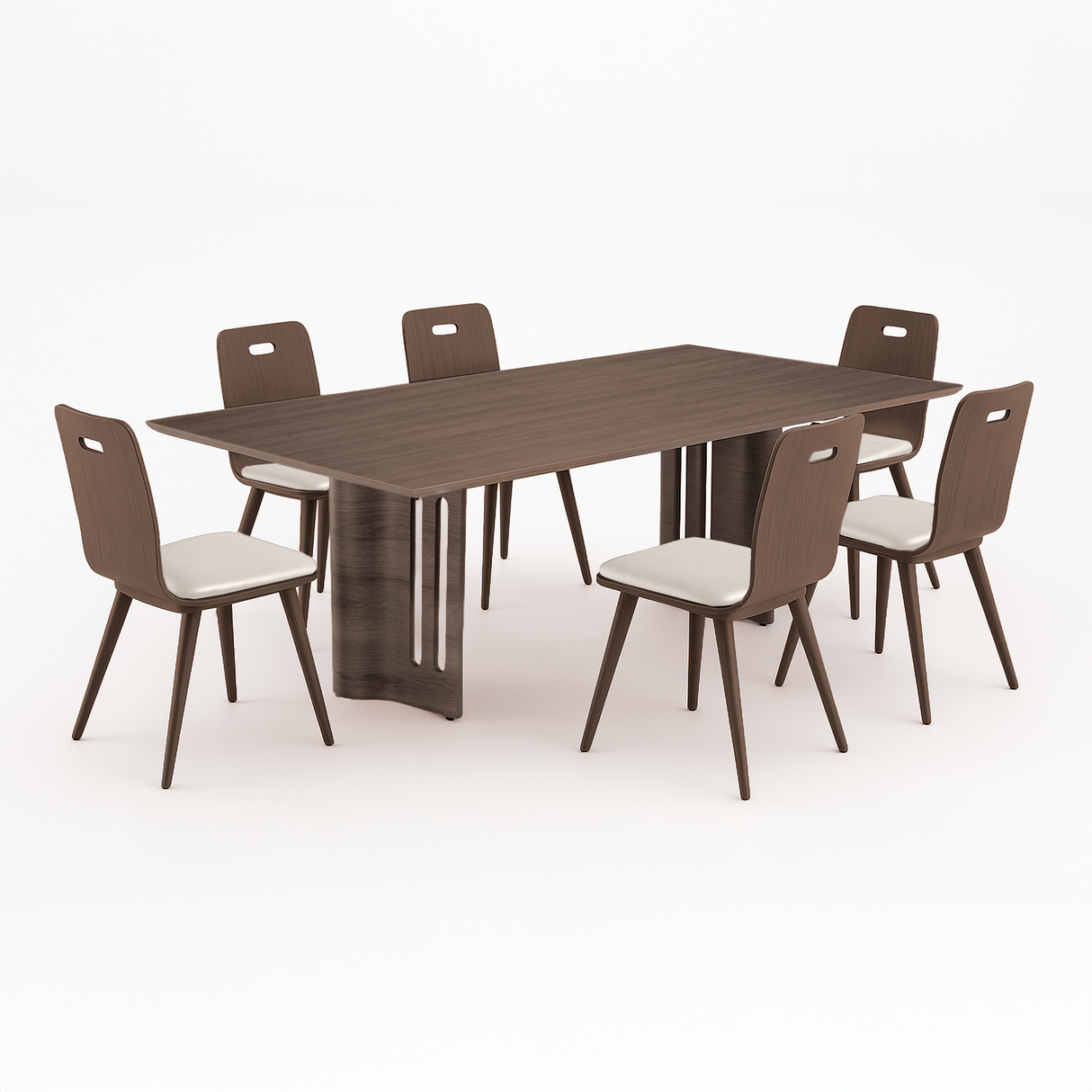 Mesa de comedor Yasmin y silla Solana