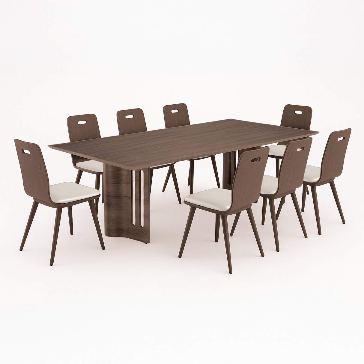 Mesa de comedor Yasmin y silla Solana