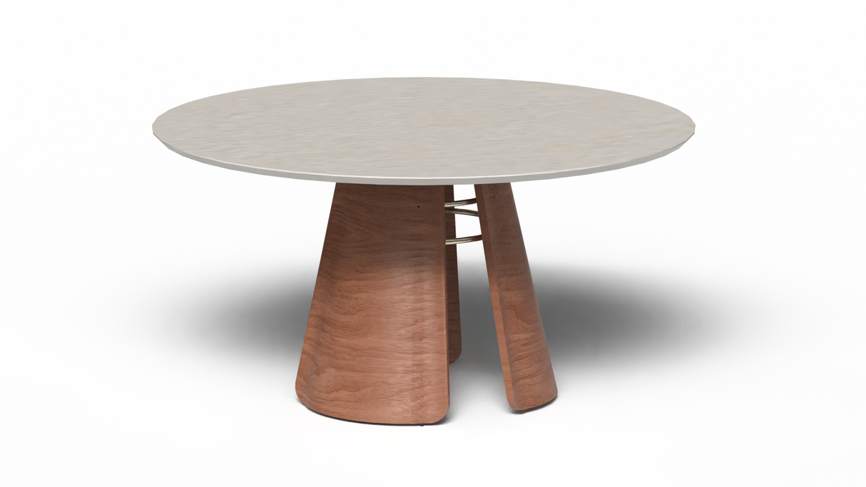 Mesa de comedor Ludmila y silla Kauane