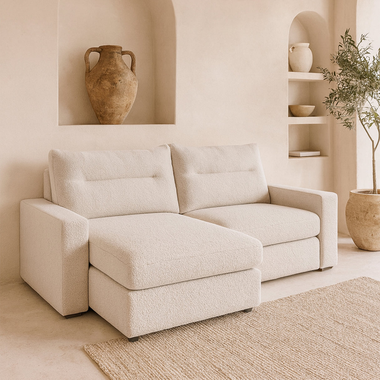 Sofá extensible y reclinable Valentina