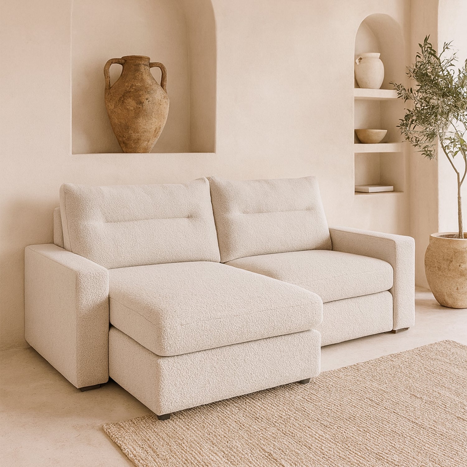 Sofá extensible y reclinable Valentina