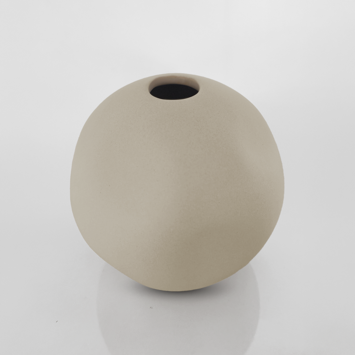 Jarrón de Cerámica Redondo Minimalista