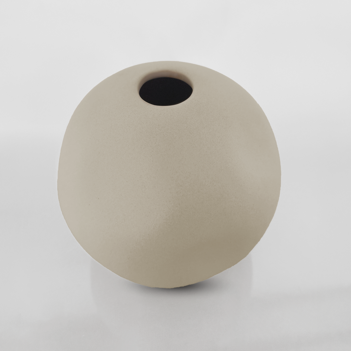 Jarrón de Cerámica Redondo Minimalista