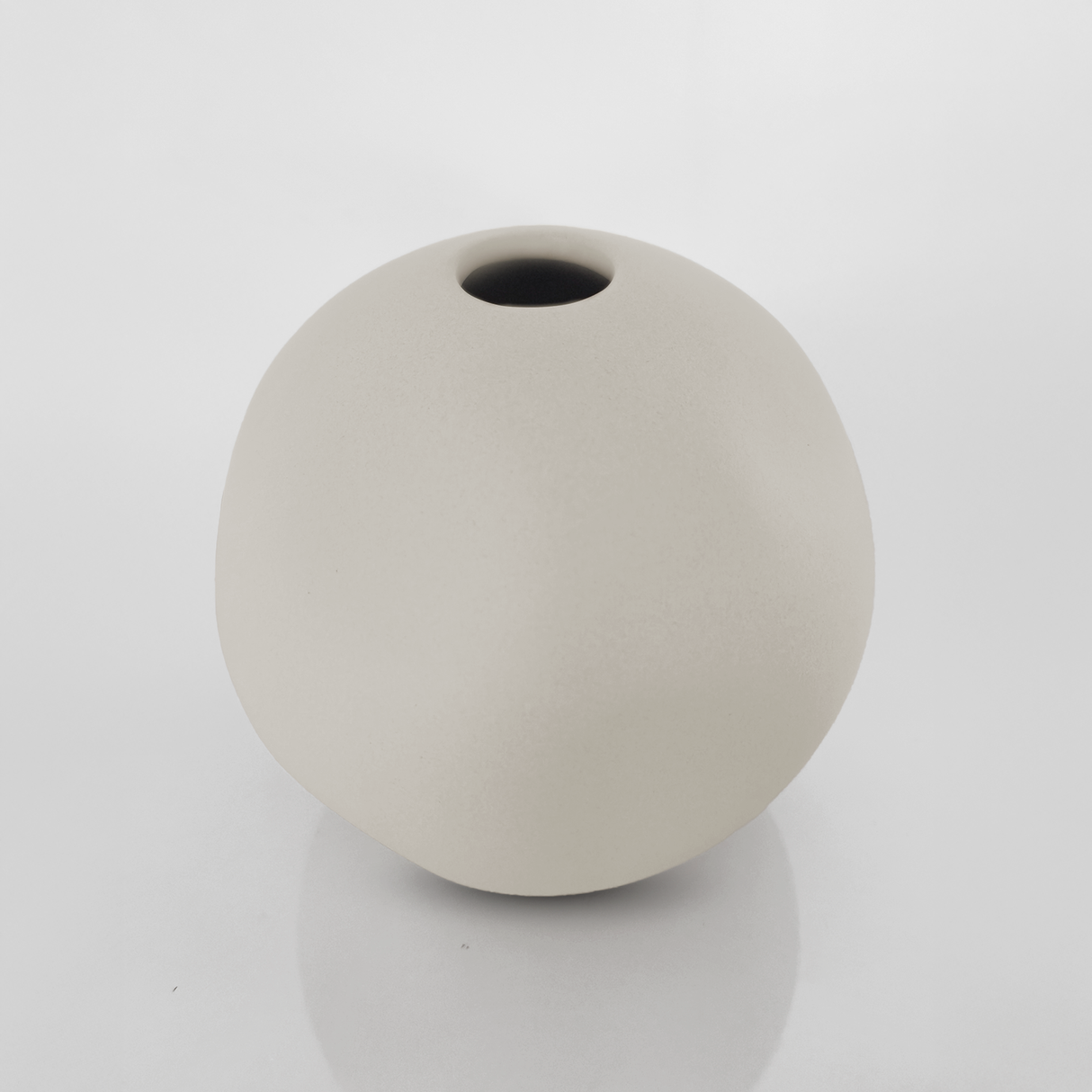 Jarrón de Cerámica Redondo Minimalista