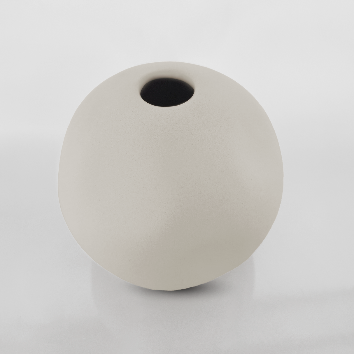 Jarrón de Cerámica Redondo Minimalista