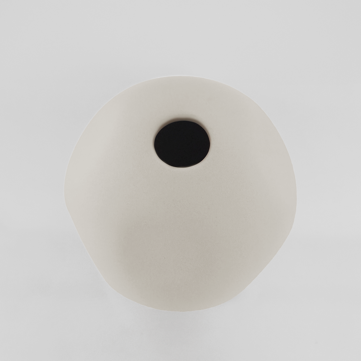 Jarrón de Cerámica Redondo Minimalista
