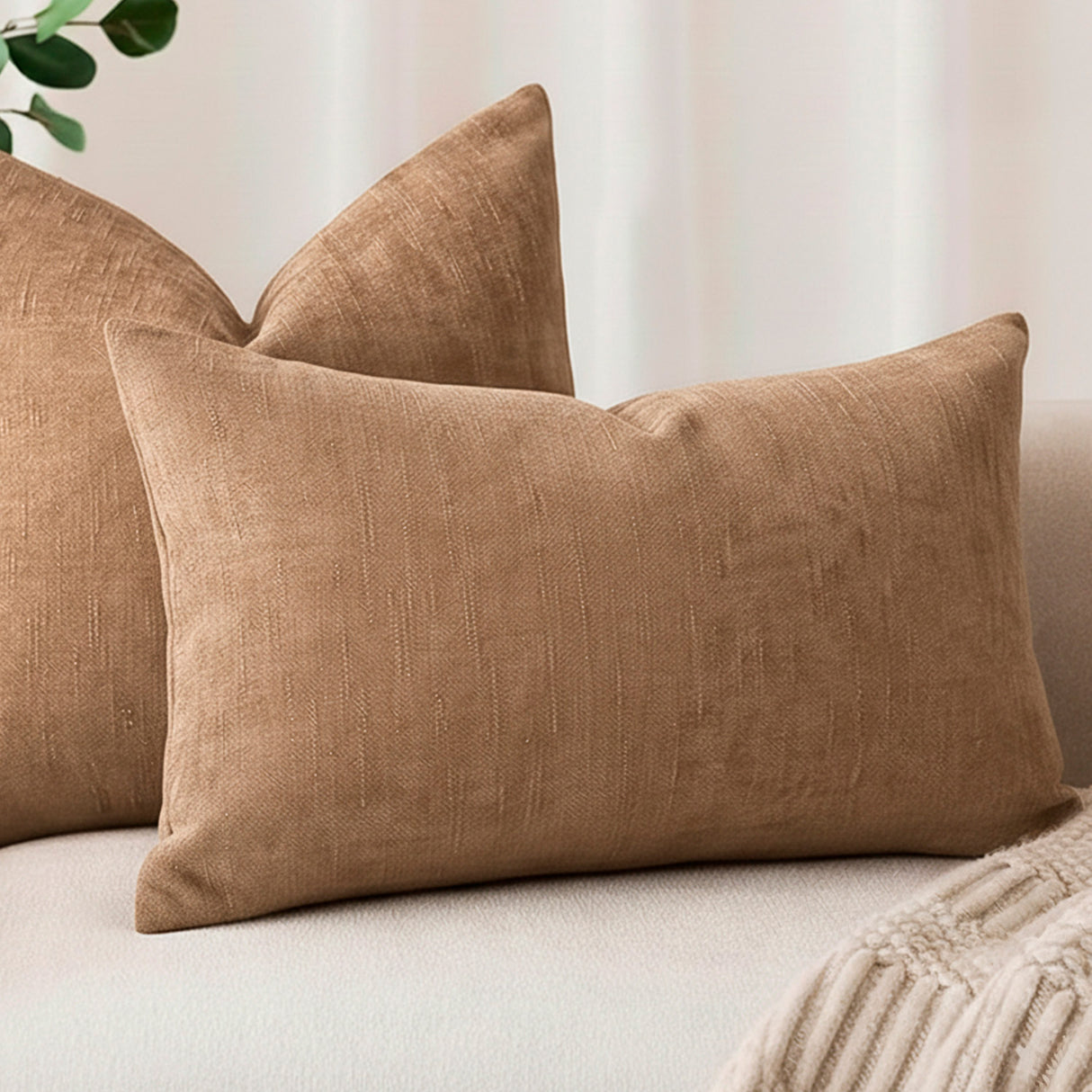 Funda de Cojín Chenilla