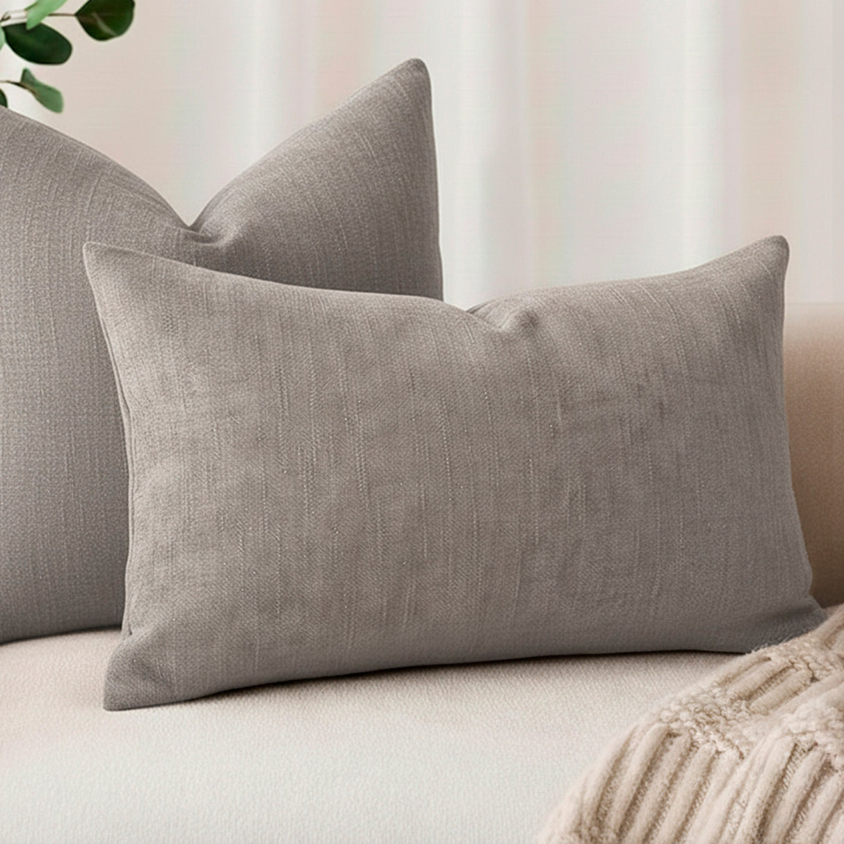 Funda de Cojín Chenilla