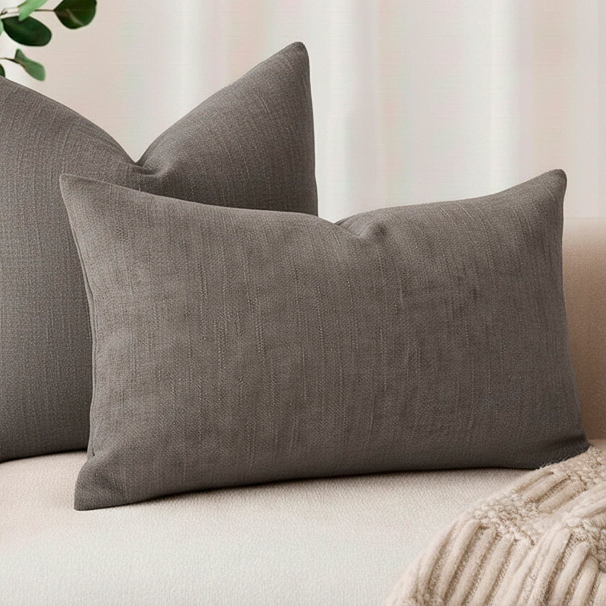 Funda de Cojín Chenilla