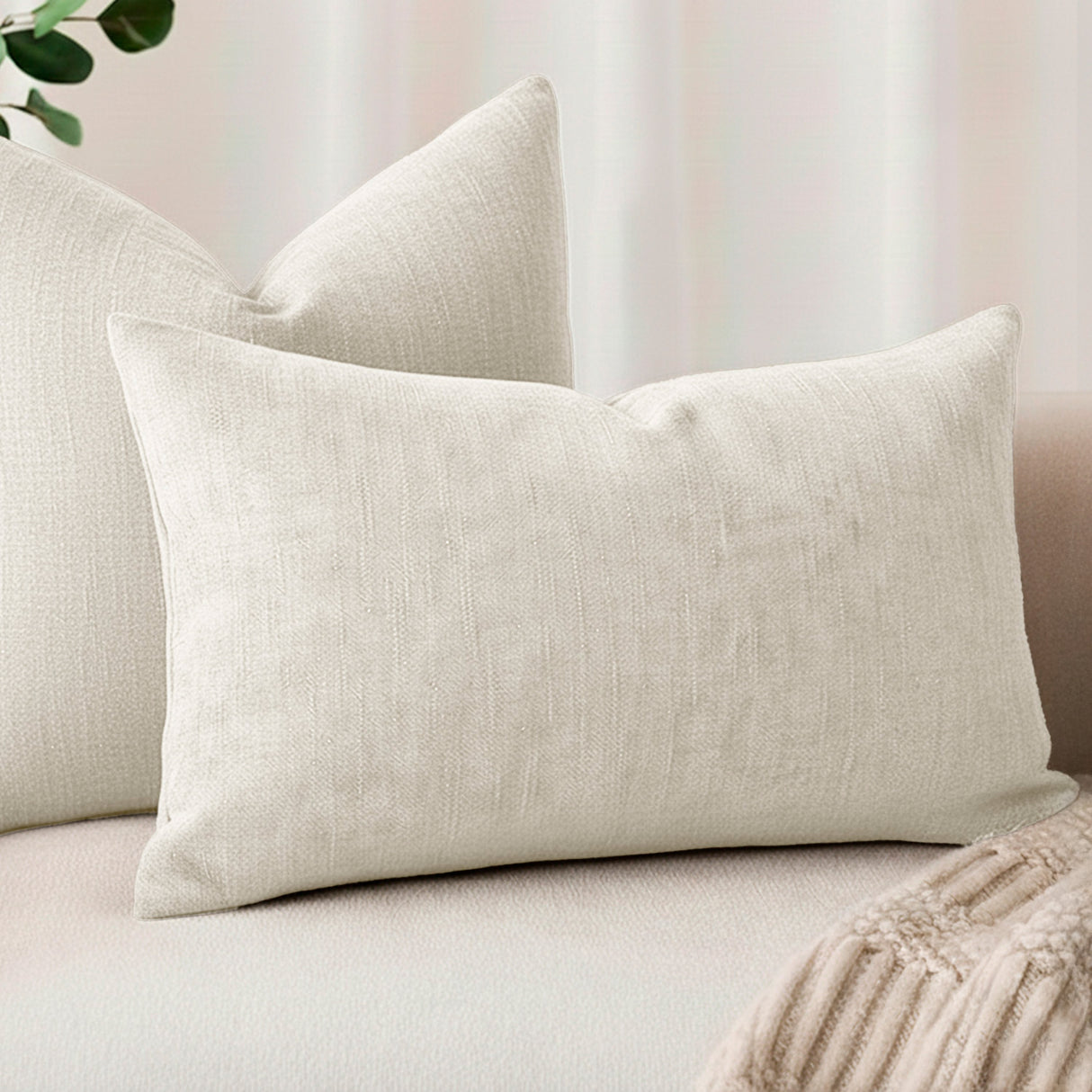 Funda de Cojín Chenilla