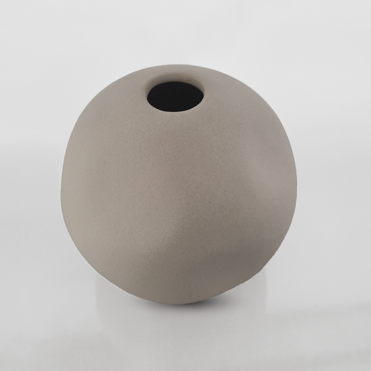 Jarrón de Cerámica Redondo Minimalista