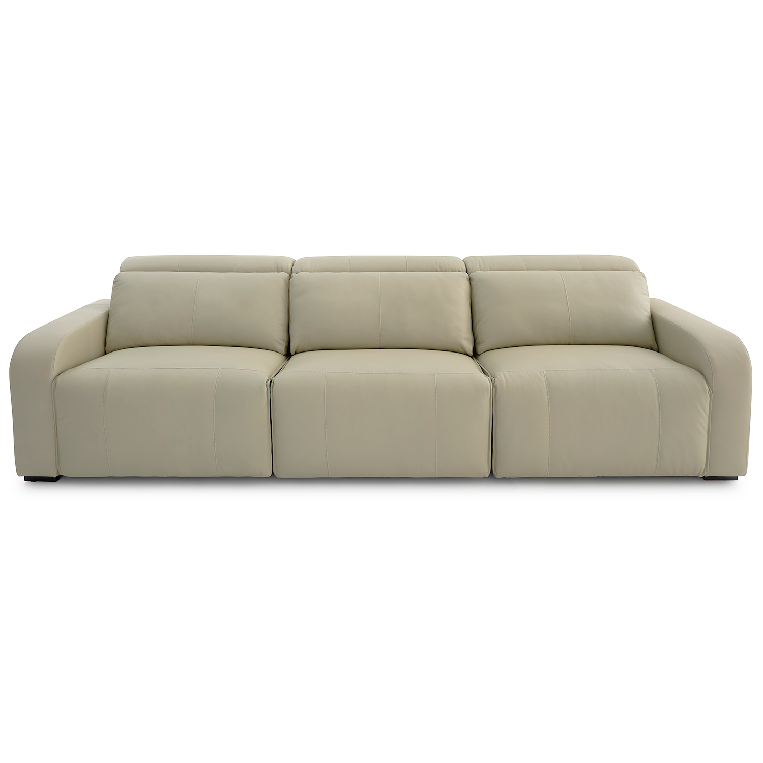 Sofá de Cuero Trivor Reclinable y Extensible